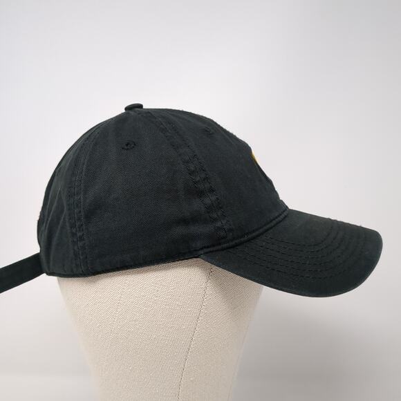 Gold Trophy Slideback Baseball Cap Black One Size Embroidered North & Acrux - Picture 5 of 9
